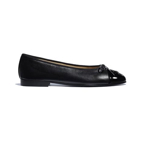 chanel lambskin ballerinas|Printed lambskin & patent calfskin, black — Fashion .